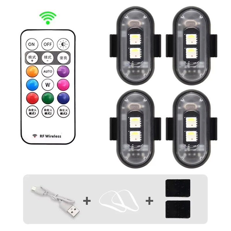 Drone Strobe Light - Lampe stroboscopique à LED avec télécommande