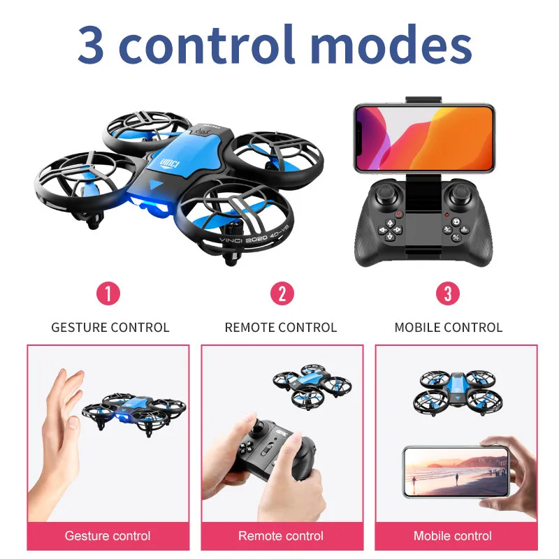 Nouveau mini drone V8 4K profe - Drone Controller Screen avis et prix