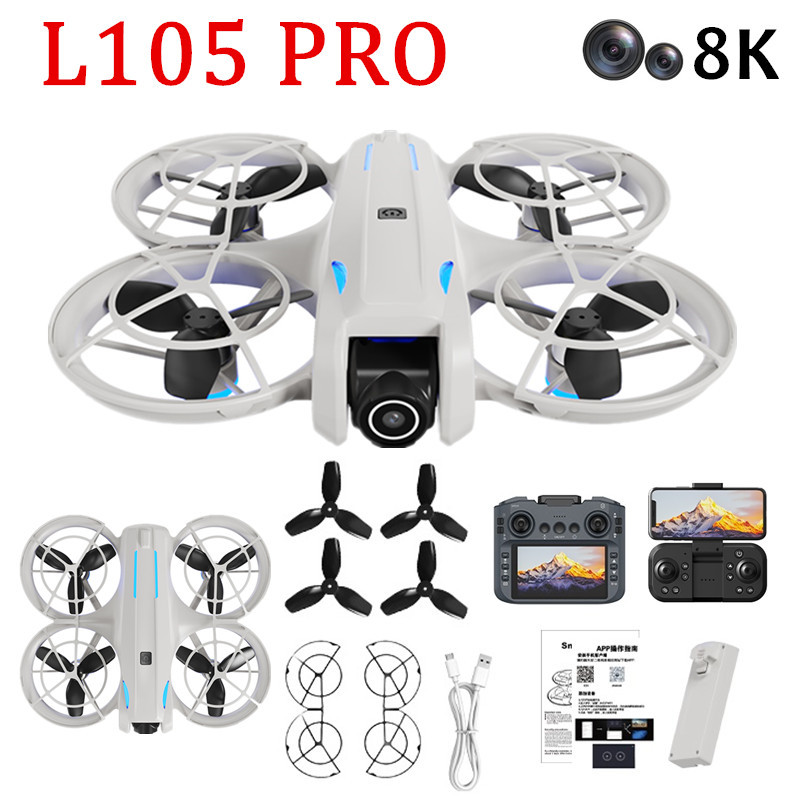 Nouveau drone L105 PRO 8K HD a - Jjrc Drone X12 avis et prix