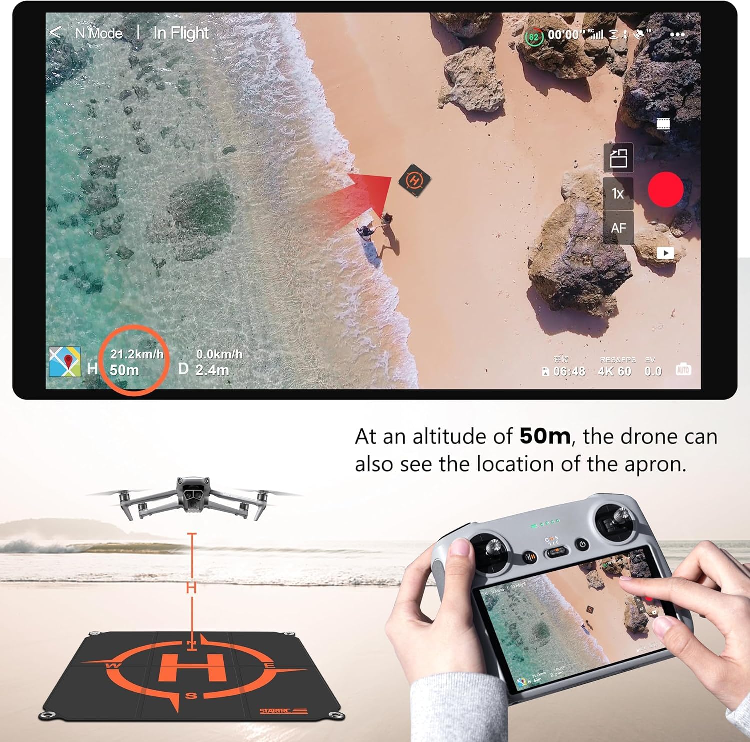 Plateforme d'atterrissage pour - Drone Strobe Light avis et prix