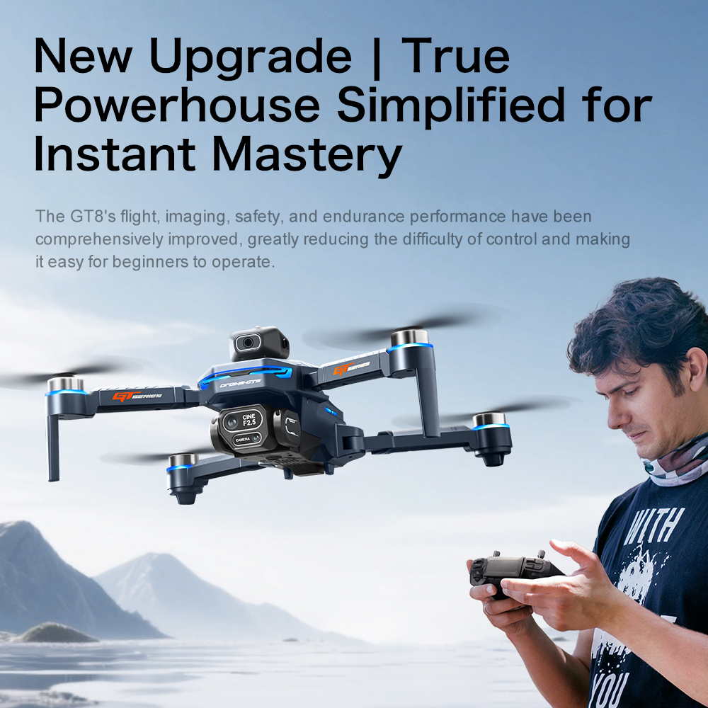 Drone GT8 original 8K professi - Jjrc Drone X12 avis et prix