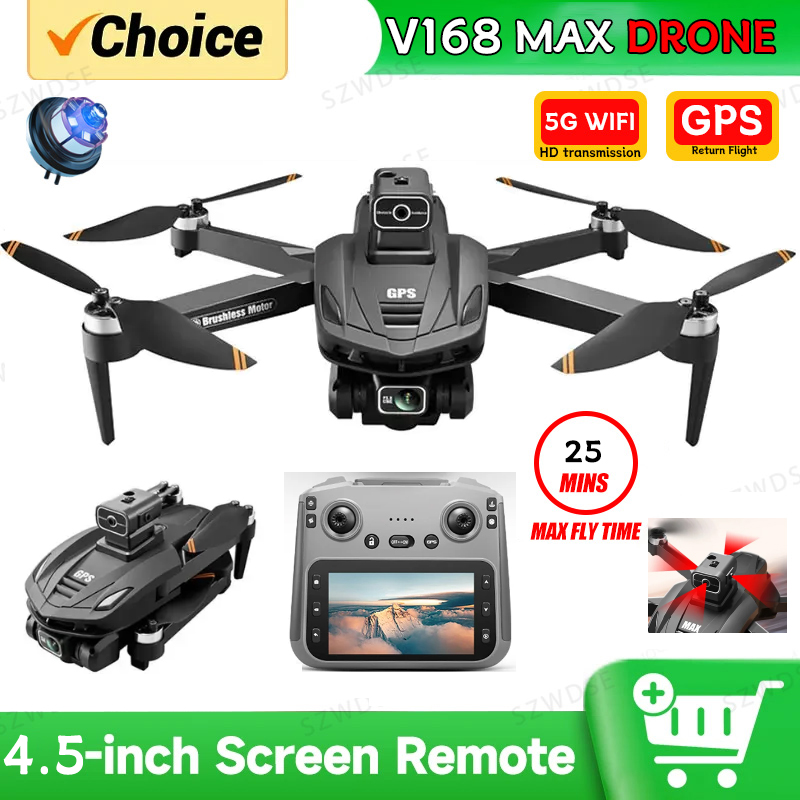 Drone GPS V168 MAX 2026 Profes - Jjrc Drone X12 avis et prix