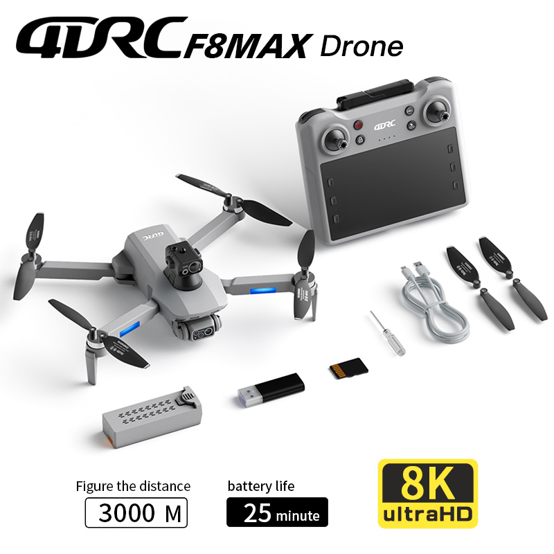 Drone GPS F8 MAX, caméra profe - Jjrc Drone X12 avis et prix